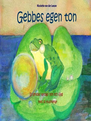 cover image of Gebbes egen ton